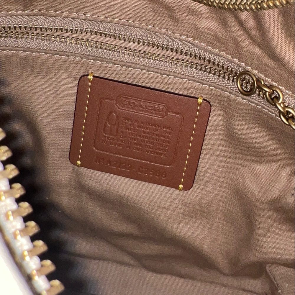 Coach Ergo Signature jacquard print Shoulder Bag c2588